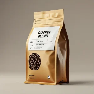 دانه قهوه ترکیبی 90% 10% عربیکا یک کیلوگرمی 