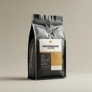 قهوه اندونزی روبوستا دارک کافئین بالا 250 گرمی