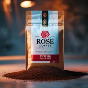 پاکت میکس قهوه با برند قهوه رز به اسم اسپرسو کلاسیک