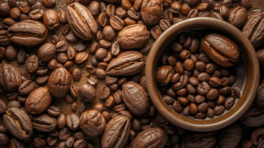 دمآوری قهوه با شکلات